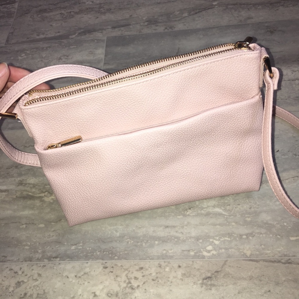 Cute pink crossbody purse